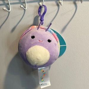 💚4/$20- Squishmallows Swerl the Snail Clip 3.5”